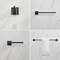 Kibi Cubic 5 - Piece Bathroom Hardware Set C-KBA15-5MB - alternate 6